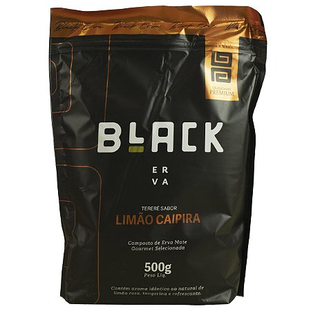 Black Erva Pacote 500g Limão Caipira