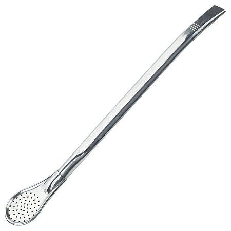 Bomba de Inox Lisa 19cm Clássica com Bojo Nosso Tereré