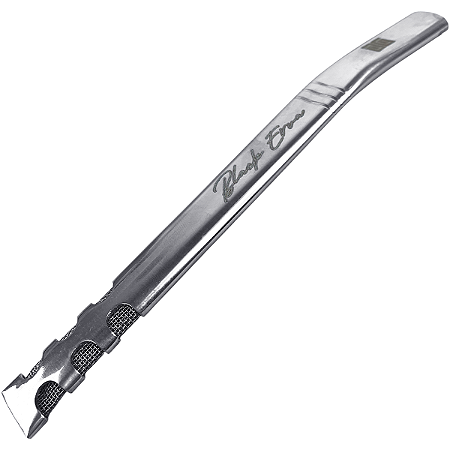 Bomba De Terere Black Erva V6 Inox Polida Lisa C/ Tela 19cm