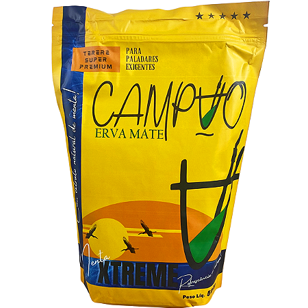 Erva Mate Campão Menta Xtreme Premium 500g