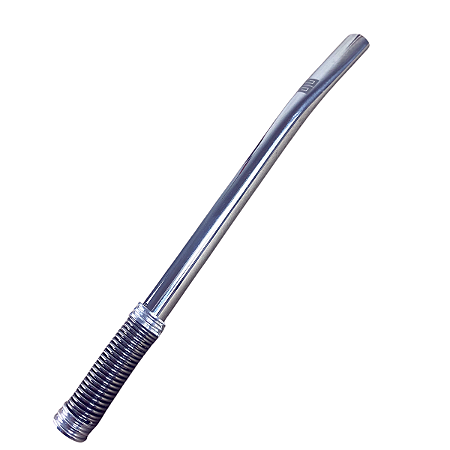 Bomba De Terere Black Erva Prata Lisa C/Mola Externa Inox 19cm