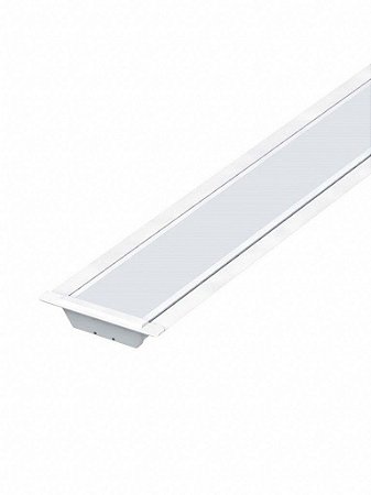 Plafon LED Embutir TL SLIM 20 35W 4000k 122x12 cm Branco