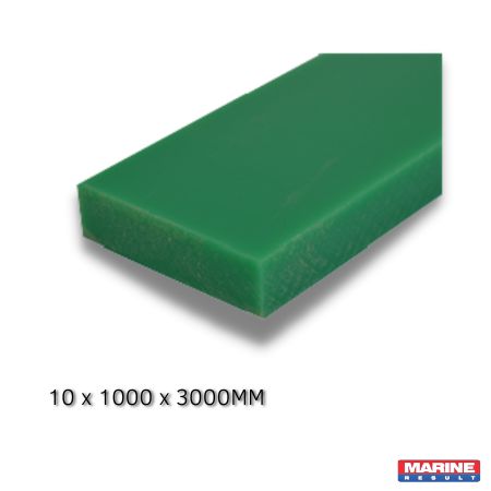 Chapa Uhmw Verde 10 x 1000 x 3000 mm