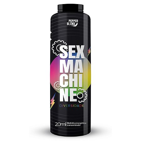 Sex Machine Diversidade Bebida Energética Concentrada 20ml Pepper  