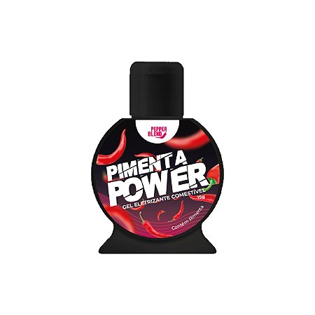 Pimenta Power 15g Gel Eletrizante Comestível Vibrador Líquido Pepper Blend