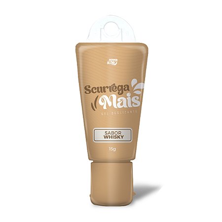 Scurrega Mais Whisky 15g Gel Super Deslizante Comestível Pepper Blend