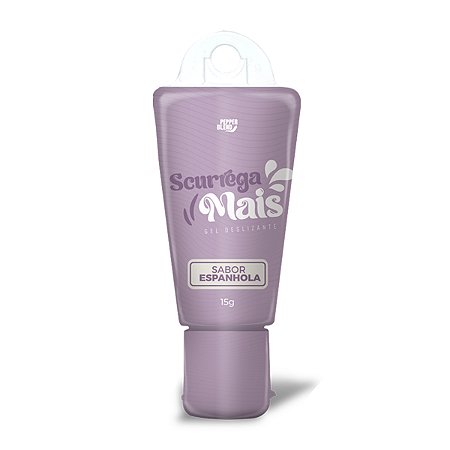 Scurrega Mais Espanhola 15g Gel Super Deslizante Comestível Pepper Blend