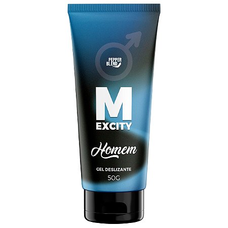 M Excity Homem 50g Gel de Massagem e Lubrificante Íntimo Pepper Blend (VAL. 05/26)