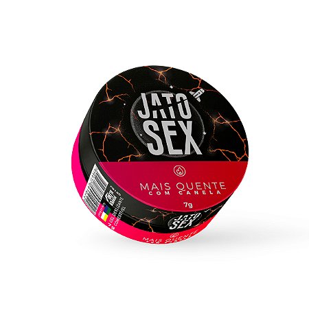 Jato Sex Mais Quente Com Canela 7g Gel Excitante Comestível Pepper Blend