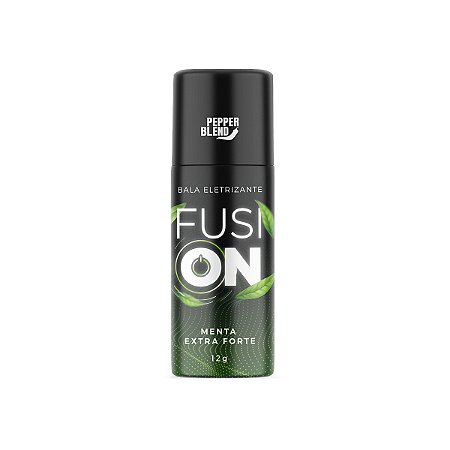 Fusion Menta Extra Forte Eletrizante 12g Vibrador Líquido Gela Pepper Blend