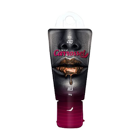Carrossel Glitter Avelã 18g Gel Lubrificante Comestível Pepper Blend