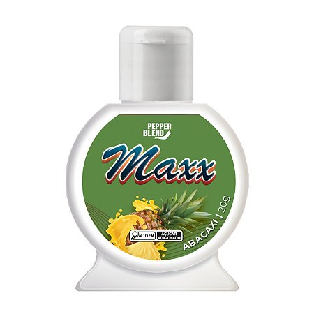 Maxx Abacaxi 20g Gel Comestível para Oral Pepper Blend