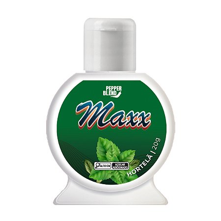 Maxx Hortelã 20g Gel Comestível para Oral Pepper Blend