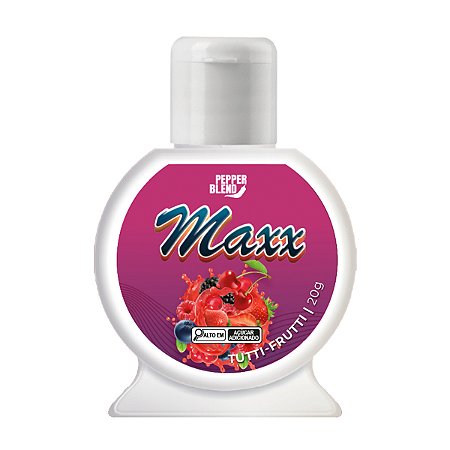 Maxx Tutti-Frutti 20g Gel Comestível para Oral Pepper Blend