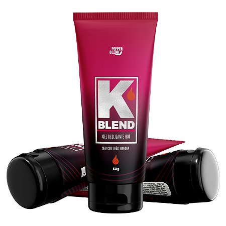 K-Blend Hot 50g Gel Altamente Deslizante Esquenta Pepper Blend (VAL. 12/25)