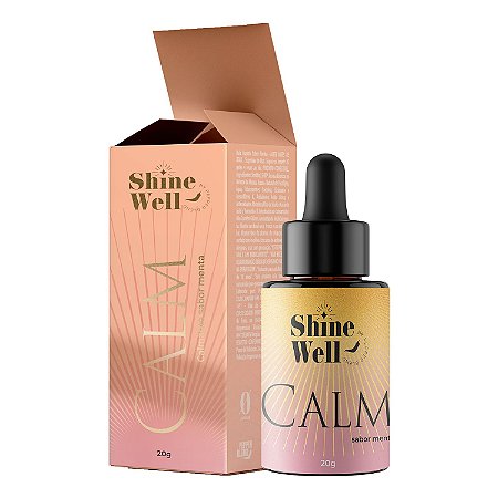Calm Gotas Transformador de Ansiedade, Libido e Humor Shine Well 20g Pepper Blend (VAL. 02/26)