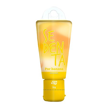 Sedenta Por Banana 18g Gel Lubrificante Comestível Pepper Blend (Validade 01//26)