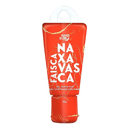 Faísca na Xavasca 18g Linha Direta Gel Excitante e Adstringente Pepper Blend