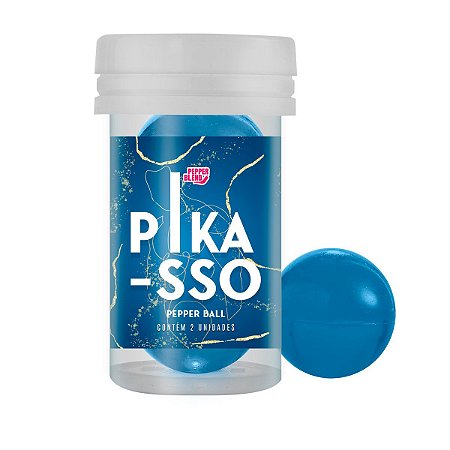 Pepper Ball Pikasso Bolinha Explosiva Gela e Retarda Pepper Blend