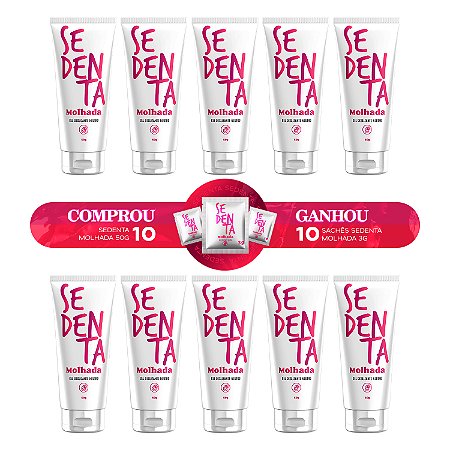COMPROU, GANHOU - 10 Sedenta Molhada 50g e Ganhe 10 Sachês Molhada 3g Pepper Blend