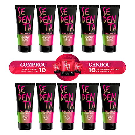 COMPROU, GANHOU - 10 Sedenta por Oral Maçã do Amor 50g e Ganhe 10 Sachês Maçã do Amor 3g Pepper Blend