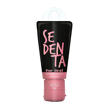 Sedenta Por Oral Lollipop 18g Gel Vibrante Comestível com Glitter Pepper Blend
