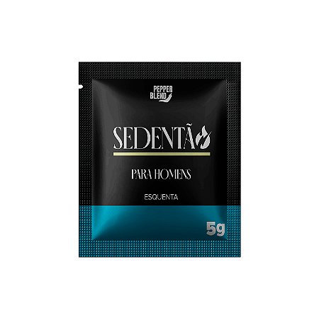 Sachê Sedentão Intensificador Vasodilatador Masculino 5g Pepper Blend