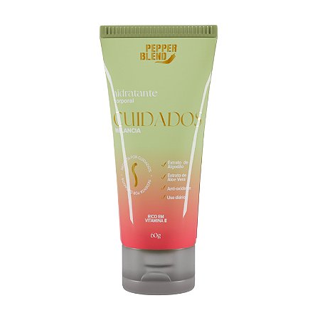 Hidratante Corporal Melancia 60g Sedenta por Cuidados Pepper Blend