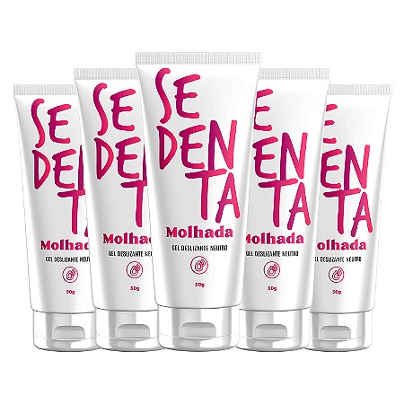 Kit Sedenta Molhada 50g Gel Deslizante Neutro Pepper Blend
