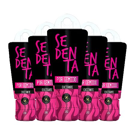 Kit Sedenta por Gemido 18g Excitante Leve Picância Pepper Blend