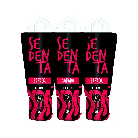 Kit Sedenta Safada 18g Excitante Picância Intensa Pepper Blend