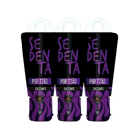 Kit Sedenta por Tzão 18g Excitante Picância Intensa Pepper Blend