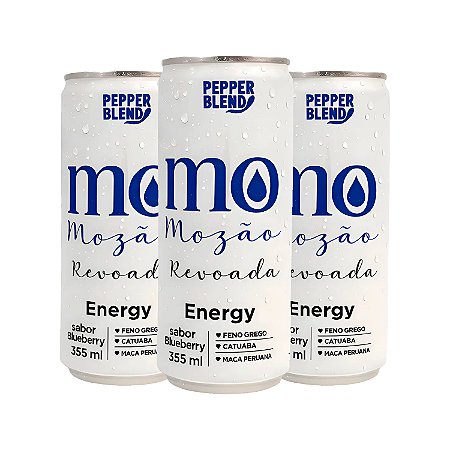 Kit Mozão Energético Estimulante Revoada com Maca Peruana Linha MO Molhada 355ml Pepper Blend