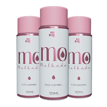 Kit Óleo Hidratante Mo Molhada 120ml Pepper Blend