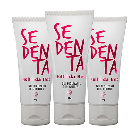 Kit Sedenta Molhada Hot 50g Gel Lubrificante Frutas Vermlhas Pepper Blend