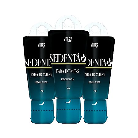Kit Sedentão Intensificador Masculino 18g Pepper Blend
