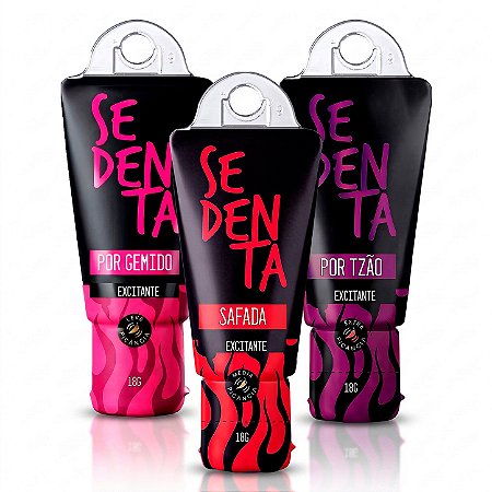 Kit 3 Gel Beijável Excitante Sedenta por Gemido Safada Tzao Pimenta Leve Media Extra Forte - Pepper Blend