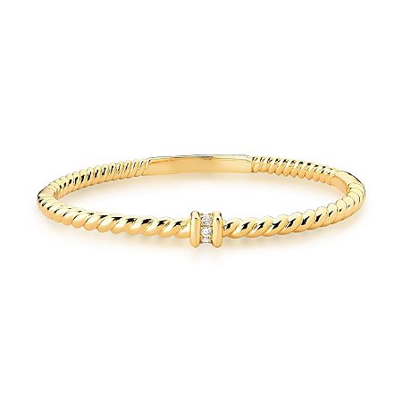 BRACELETE TRANCADO TORCIDO