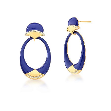 BRINCO 2 EM 1 PÊNDULO ESMALTADO AZUL