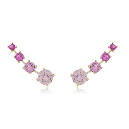 EAR CUFF PINK DIAMOND SJ