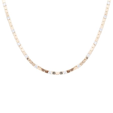 CHOKER DE PLAQUINHAS COM PONTOS DE LUZ OURO PP