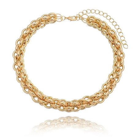 COLAR CHAIN POWER OURO SM