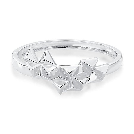 BRACELETE SPIKE BANHADO A RODIO SM