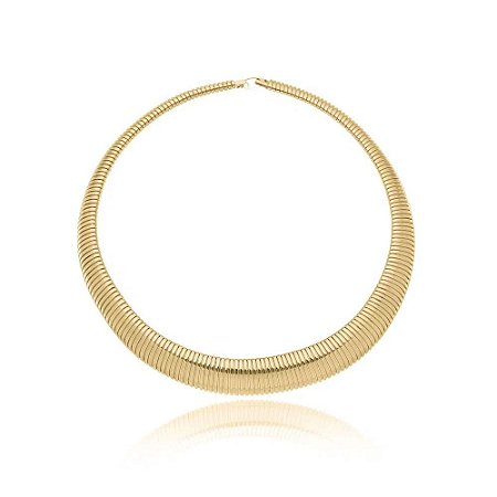 COLAR SNAKE POWER DOURADO