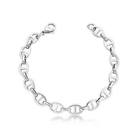 PULSEIRA GUCCI 18CM AÇO INOX