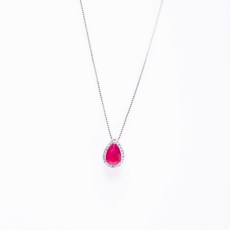 COLAR GOTA PRINCESA RUBI