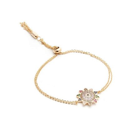 PULSEIRA OLHO GREGO RAINBOW