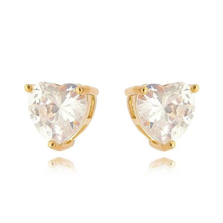 BRINCO CORAÇÃO ZIRCÔNIA