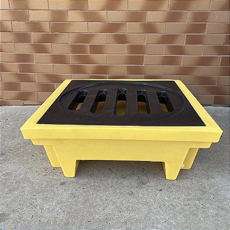Pallet Plástico de Contenção para Tambores