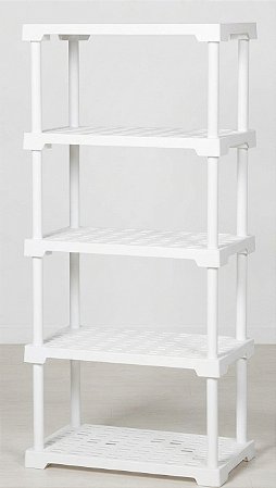 Prateleira Plástica Modular Retangular
